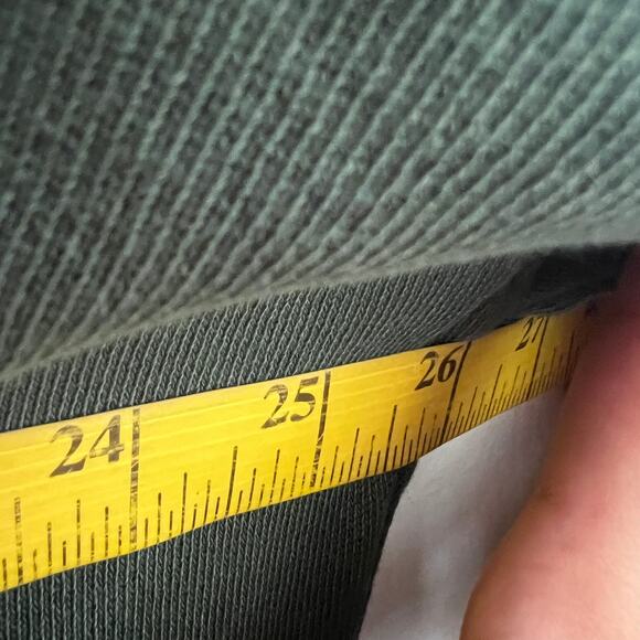 Offline by Aerie Green Graphic Sweatshirt Pullover Cozy Loungewear Medium - Picture 12 of 12